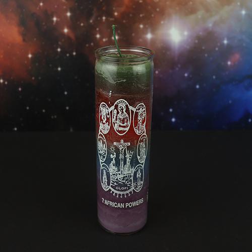 7 African Powers 7 Day Candle
