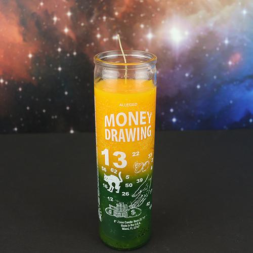 Money Drawing 7 Day Candle