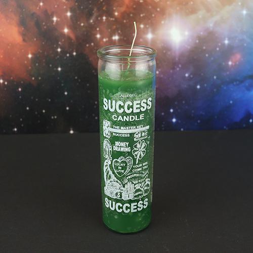 Green Success 7 Day Candle