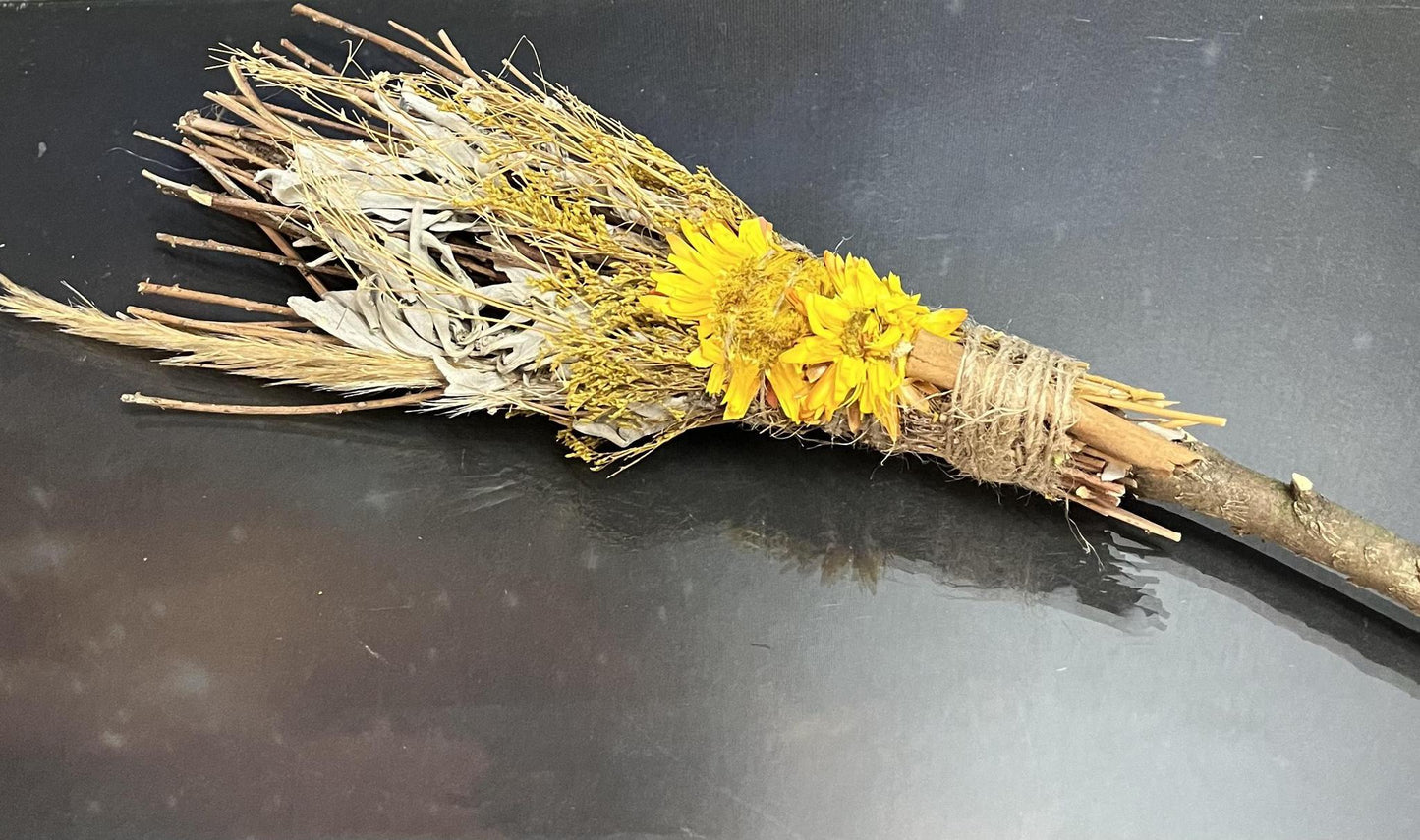 Ritual Herb Broom