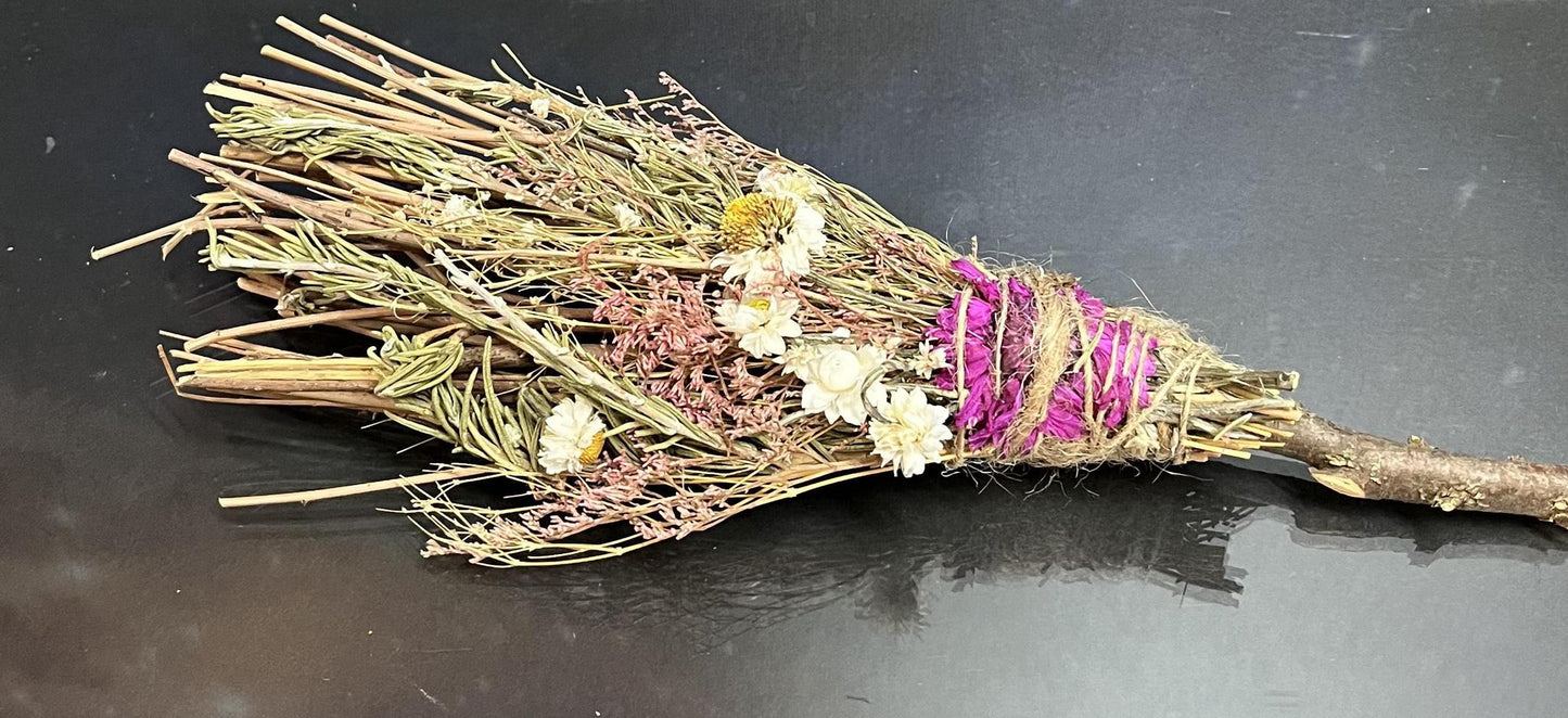 Ritual Herb Broom