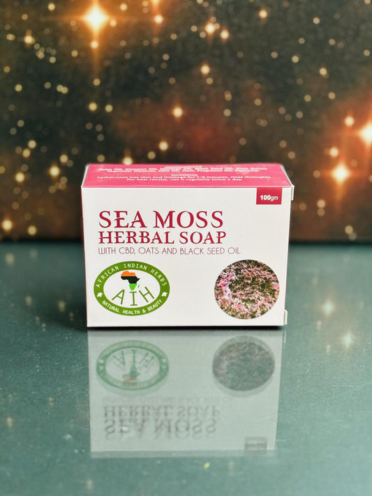 Sea Moss Herbal Soap (w/ CBD, Oats, & Black Seed Oil)