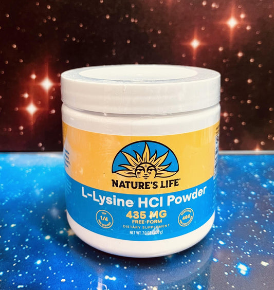 L-Lysine HCI Powder (435 mg)