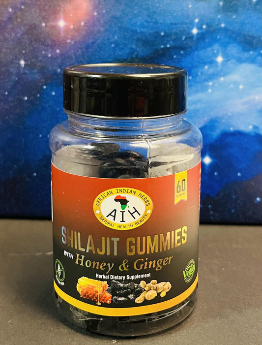 Shilajit Gummies with Honey and Ginger